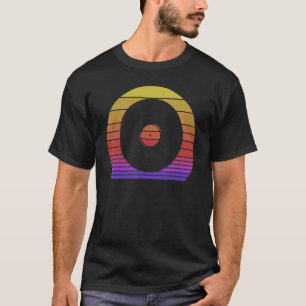 Phonographische Aufzeichnung Retro Klassischer Vin T-Shirt