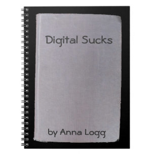 Phony book, lustiger Autor no.10 Analog Notizblock