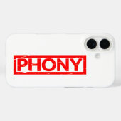 Phony Briefmarke Case-Mate iPhone Hülle (Rückseite (Horizontal))
