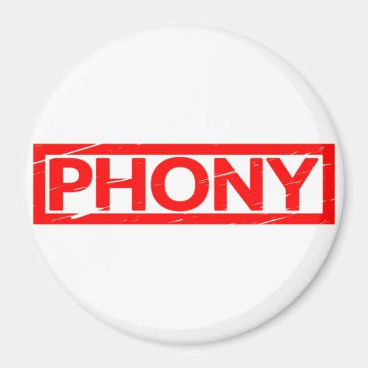Phony Briefmarke Magnet (Vorne)