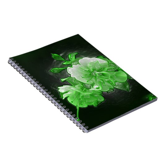 Phosphor-Blume Notizblock (Rechte Seite)