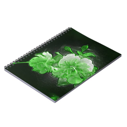 Phosphor-Blume Notizblock (Linke Seite)