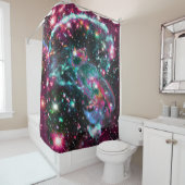 Phosphorescence-Star-Außenduschvorhang Duschvorhang (Beispiel)