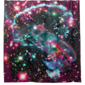 Phosphorescence-Star-Außenduschvorhang Duschvorhang (Vorderseite)