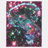 Phosphorescence Star Field Fleece Blanket (Vorderseite)