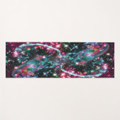 Phosphorescence Star Field Yoga Mat Yogamatte (Vorderseite (Horizontal))