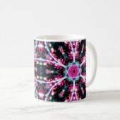 Phosphorescence Stellar Kaleid Kaffeetasse (VorderseiteRechts)