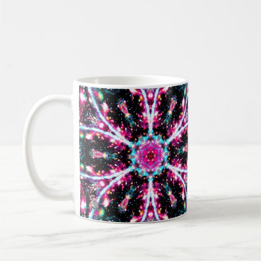 Phosphorescence Stellar Kaleid Kaffeetasse (Links)