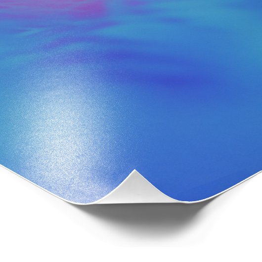 Phosphorescent Crystal Fawnicorn Fotodruck (Ecke)