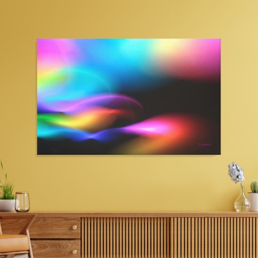 Phosphorescent Leinwanddruck (Insitu (Wohnzimmer))