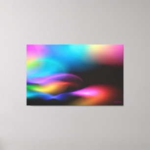 Phosphorescent Leinwanddruck