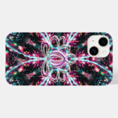 Phosphoreszenz Zen Lotus Case-Mate iPhone Hülle (Rückseite (Horizontal))