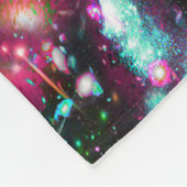 Phosphoreszenz Zen Lotus Fleecedecke (Ecke)