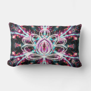 Phosphoreszenz Zen Lotus Lendenkissen