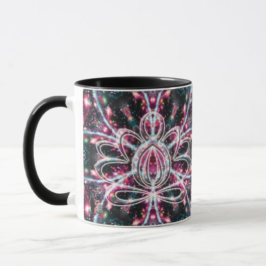 Phosphoreszenz Zen Lotus Tasse (Links)
