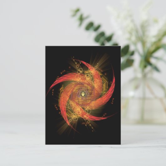 Phosphorsäure Postkarte (Stehend Vorderseite)