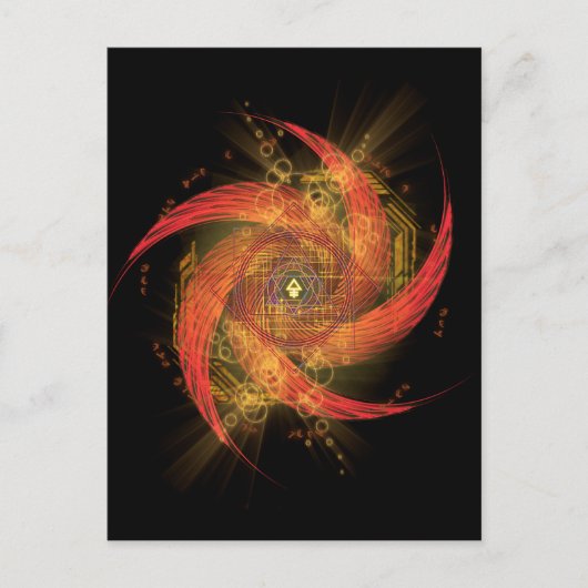 Phosphorsäure Postkarte (Vorderseite)