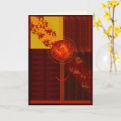 Phosphortanz Karte (Gelbe Blume)