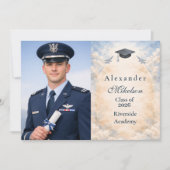 Photo Air Force Academy Graduation Ankündigung (Vorderseite)