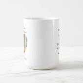 Photo and Poem Sentimental Memorial Kaffeetasse (Mittel)