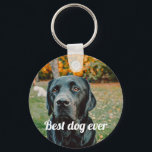 Photo and Text Custom Personalized Schlüsselanhänger<br><div class="desc">Add your own photo and text to this customizable keyring,  personalized to suit your requirements .. accessories from Ricaso</div>