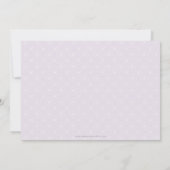 PHOTO BAPTISM INVITE :: glory 5L Einladung (Rückseite)