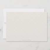 PHOTO BAPTISM INVITE :: glory 5L Einladung (Rückseite)