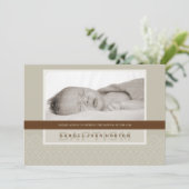 PHOTO BAPTISM INVITE :: sweetly said 1L Einladung (Stehend Vorderseite)