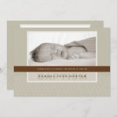 PHOTO BAPTISM INVITE :: sweetly said 1L Einladung (Vorne/Hinten)