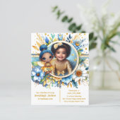 Photo Birthday Little Black Fairy African Princess (Stehend Vorderseite)