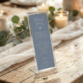 Photo Booth Inserts Dusty Blue Wedding Favors