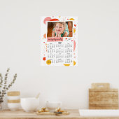 Photo Calendar 2026 Every Day Counts Poster 18x24 (Küche)