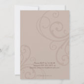 PHOTO CHRISTENING INVITES :: charity 1P Einladung (Rückseite)