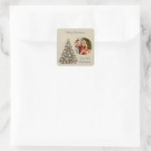 Photo Christmas Sticker - Elegant Style (Tasche)