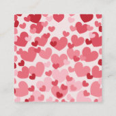 Photo Classroom Valentine Mini Card Personalized Begleitkarte (Rückseite)