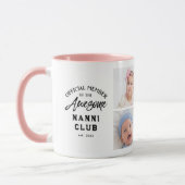 Photo Collage Awesome NANNI Mug Tasse (Links)
