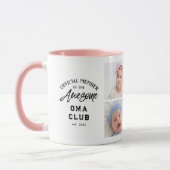 Photo Collage Awesome OMA Mug Tasse (Links)
