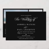 Photo Collage Wedding | Qr Code Invitations Einladung (Vorne/Hinten)
