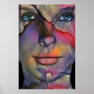Photo Composing - Medina Woman Poster