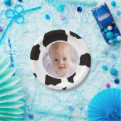 Photo Cow Print Birthday Pappteller (Party)