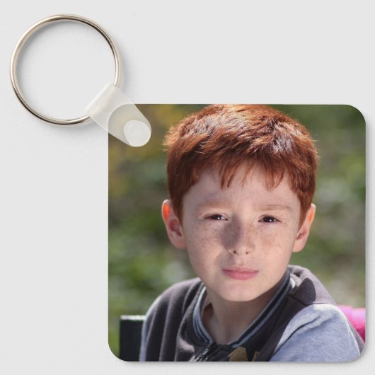 PHOTO CUSTOM KEYCHAIN SCHLÜSSELANHÄNGER (Vorderseite)