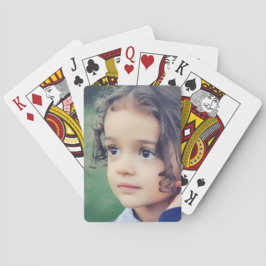 PHOTO CUSTOM PLAYING CARDS SPIELKARTEN (Rückseite)