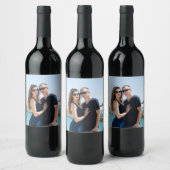 PHOTO CUSTOM WINE LABEL WEINETIKETT (Flaschen)