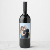 PHOTO CUSTOM WINE LABEL WEINETIKETT (Vorderseite)