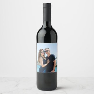 PHOTO CUSTOM WINE LABEL WEINETIKETT