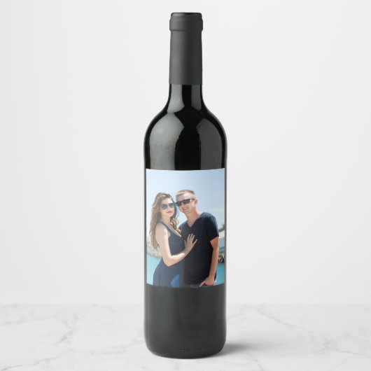 PHOTO CUSTOM WINE LABEL WEINETIKETT (Vorderseite)