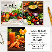 Photo Dietitian Nutritionist Health Coach Visitenkarte