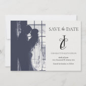 Photo Elegant Classic Wedding Save The Date (Vorderseite)
