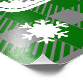 Photo Enlargement -Merry Christmas Fotodruck (Ecke)