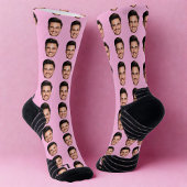 Photo Face Socks, Unique Personalized Socken